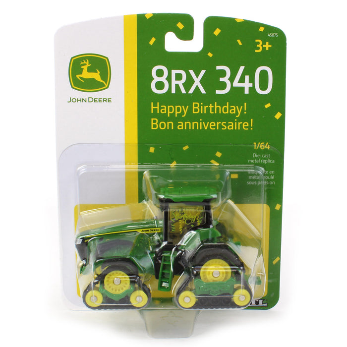 1/64 John Deere 8RX 340 "Happy Birthday" Tractor