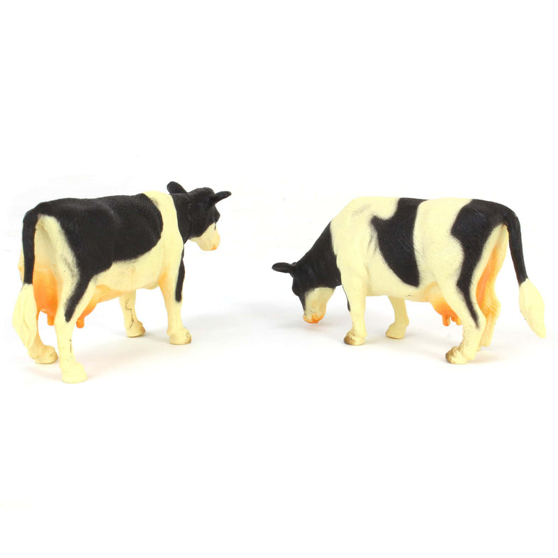 1/32 2 Piece Black and White Cow Set