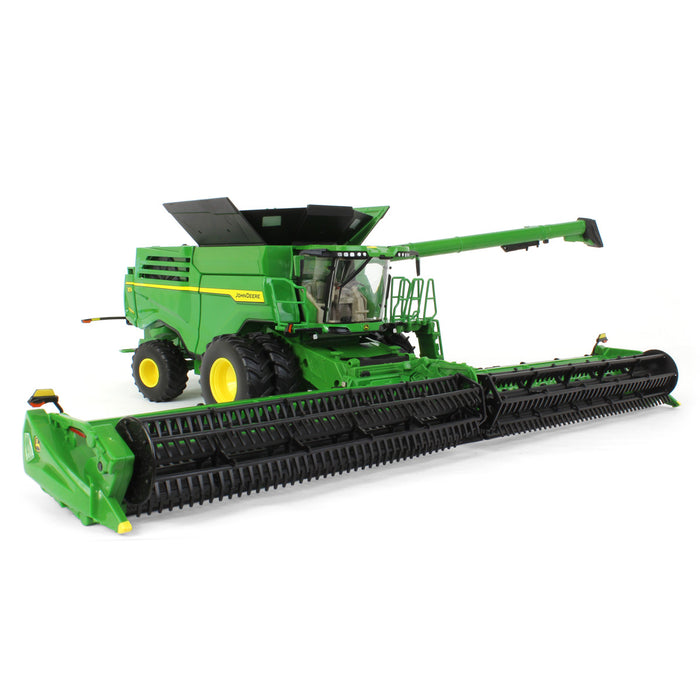 1/32 John Deere X9 1000 Combine w/ Draper Head & Corn Head, Prestige Series