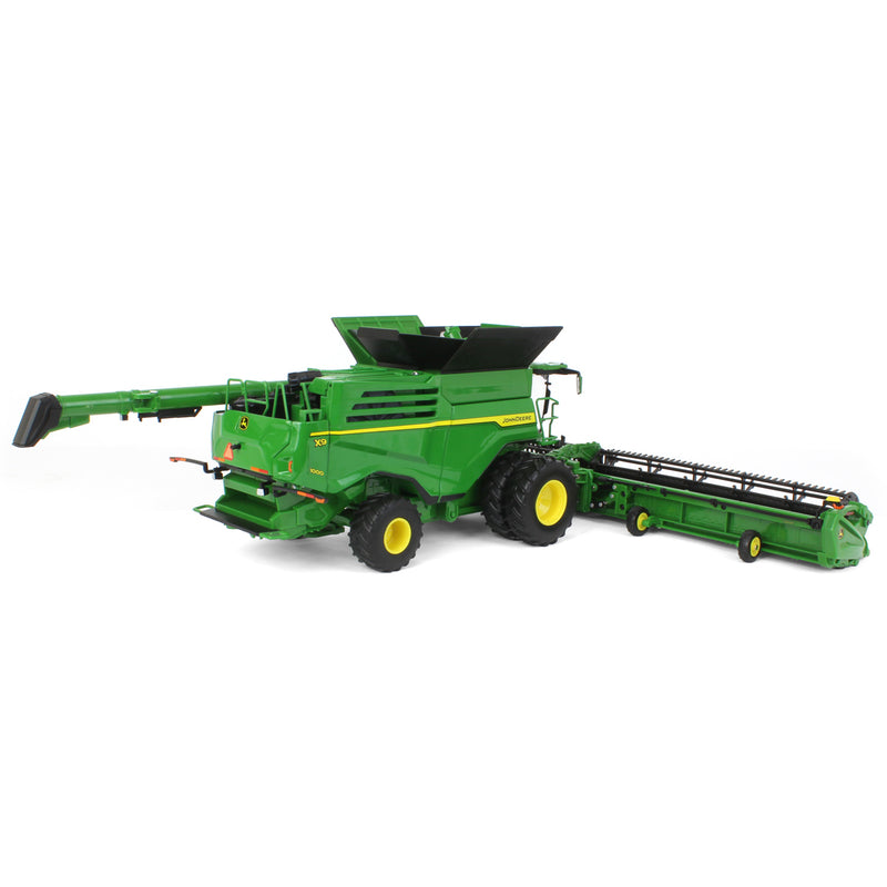 1/32 John Deere X9 1000 Combine with Corn Head & Draper Head, ERTL Prestige Collection