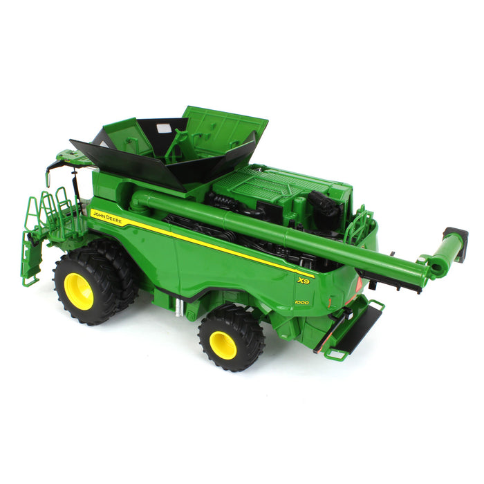 1/32 John Deere X9 1000 Combine w/ Draper Head & Corn Head, Prestige Series