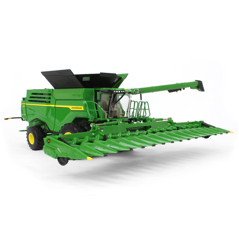 1/32 John Deere X9 1000 Combine with Corn Head & Draper Head, ERTL Prestige Collection