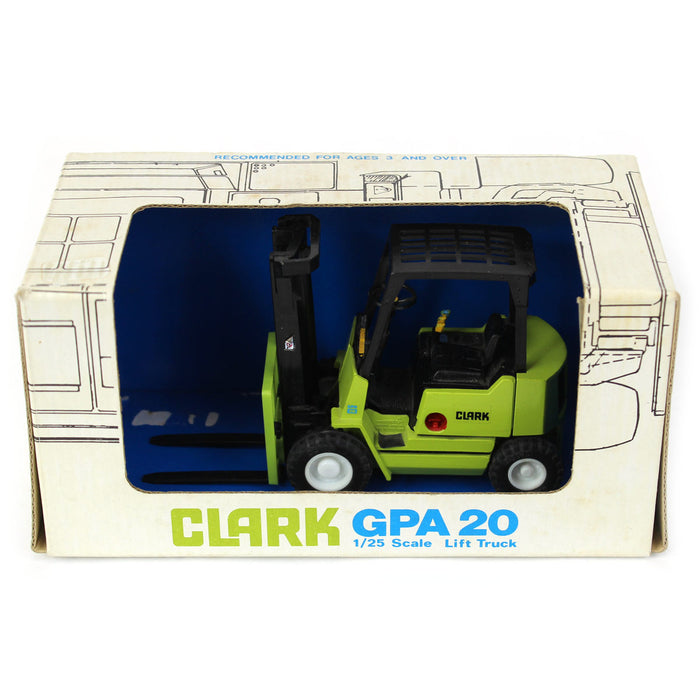 (B&D) 1/25 Clark GPA 20 Lift Truck by ERTL - Damaged Item, Missing Part of Packaging