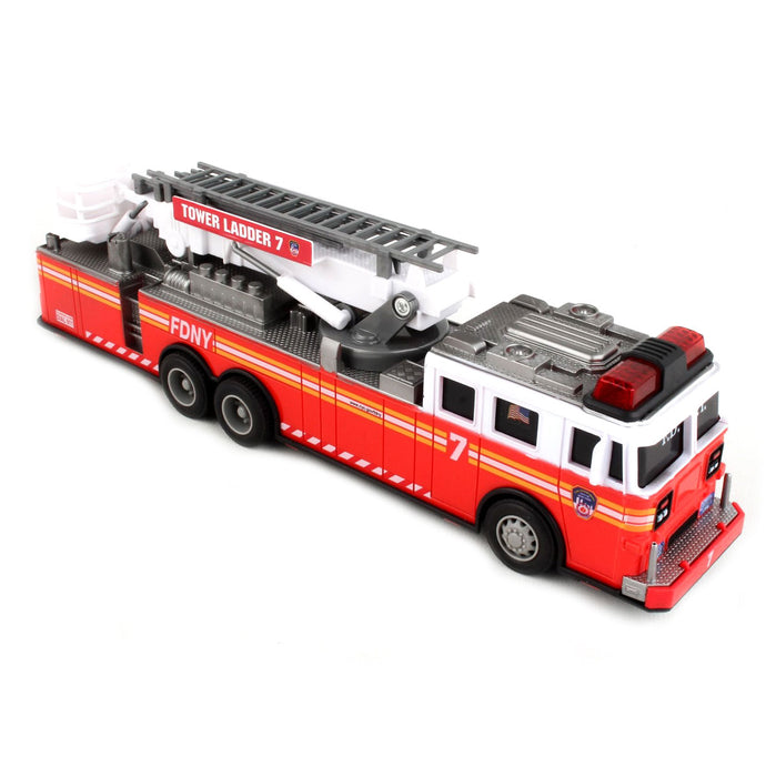 FDNY Radio Control 11" Ladder Fire Truck with Lights & Sounds