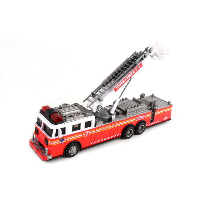 FDNY Radio Control 11" Ladder Fire Truck with Lights & Sounds