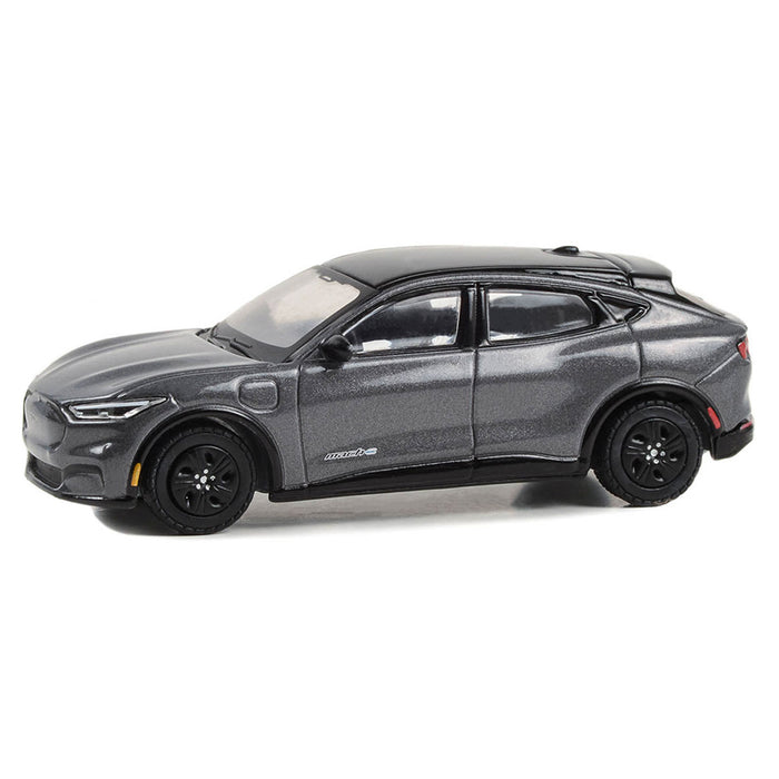 1/64 2023 Ford Mustang Mach-E California Route 1, Carbonized Gray, Showroom Floor Series 4