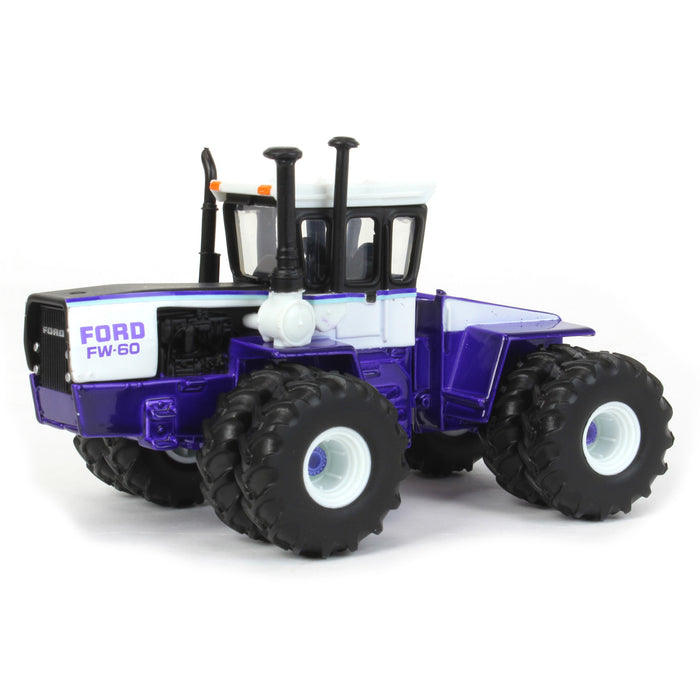 1/64 Purple Ford FW-60 4WD Tractor with Front & Rear Duals
