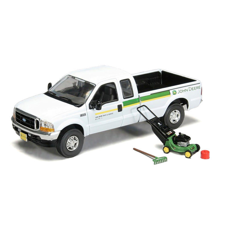 1/25 John Deere Ford F-250 with Lawn Mower by SpecCast