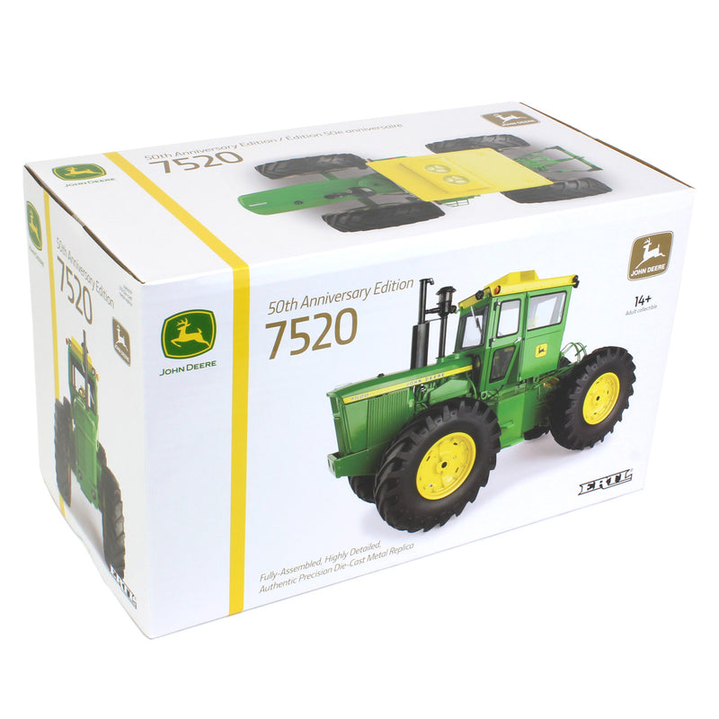 1/16 John Deere 7520 4WD Tractor, 50th Anniversary, ERTL Precision Series