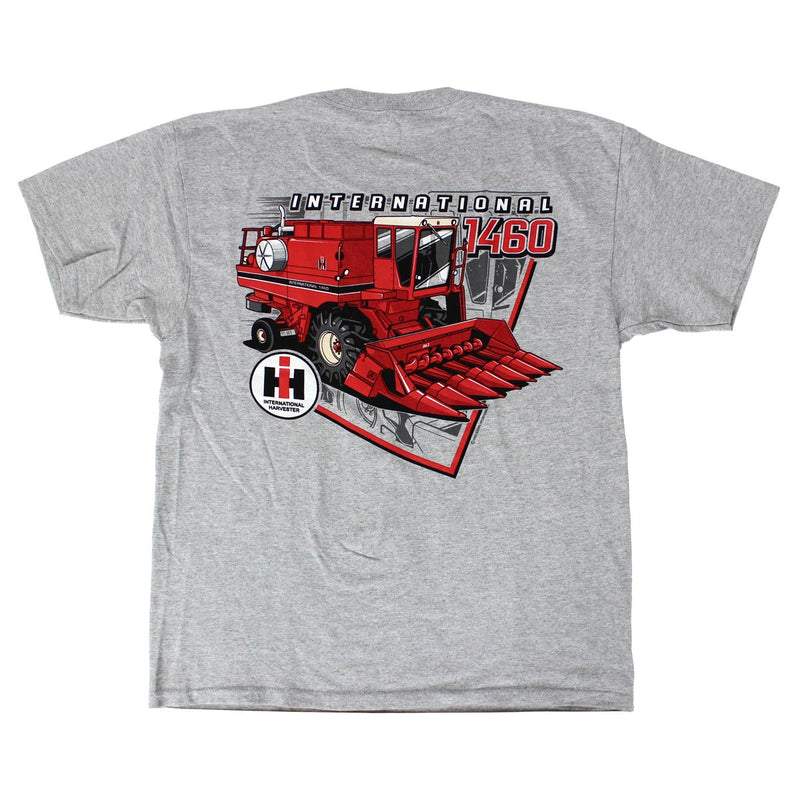 Youth International 1460 Combine Gray Short Sleeve T-Shirt