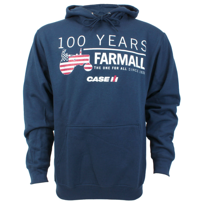 Farmall 100 Years Navy Hooded Sweatshirt