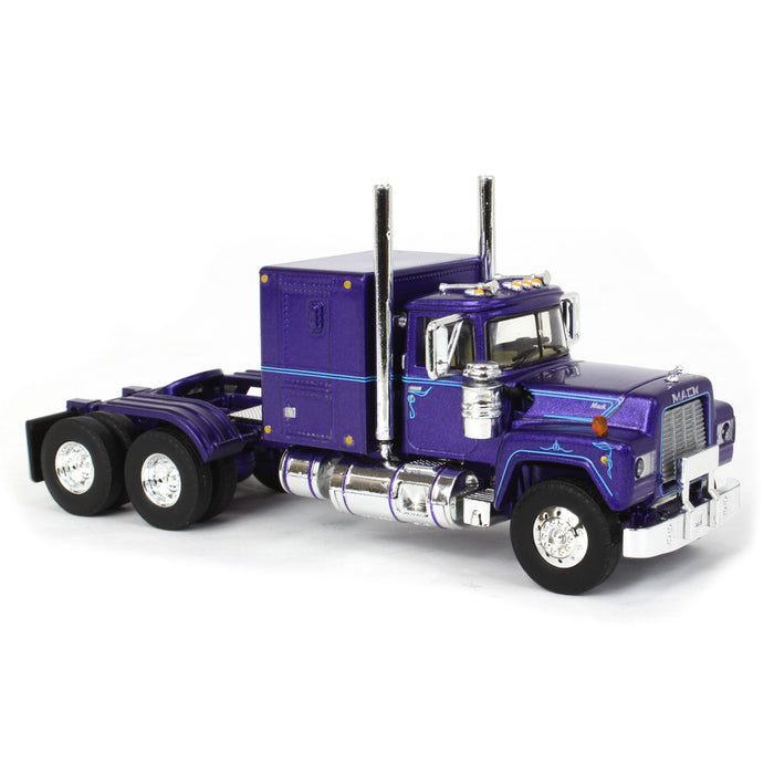 1/64 Mack R Model with Sleeper Bunk Trio Set, DCP by First Gear