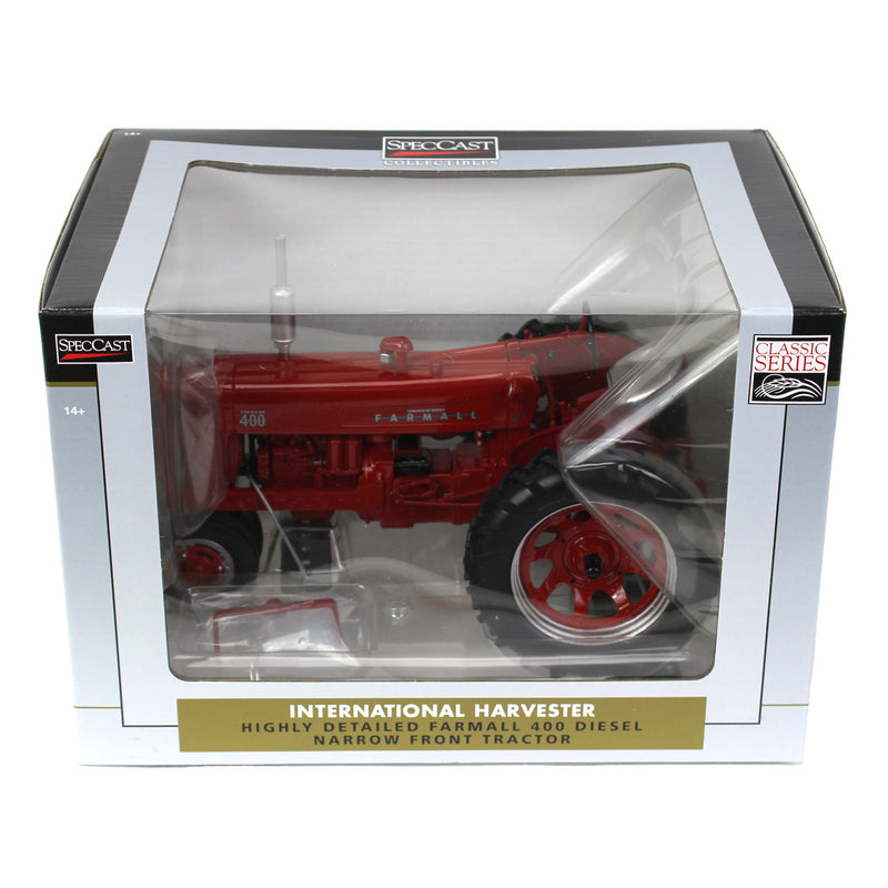 1/16 International Harvester Farmall 400 Diesel Narrow Front Tractor by SpecCast