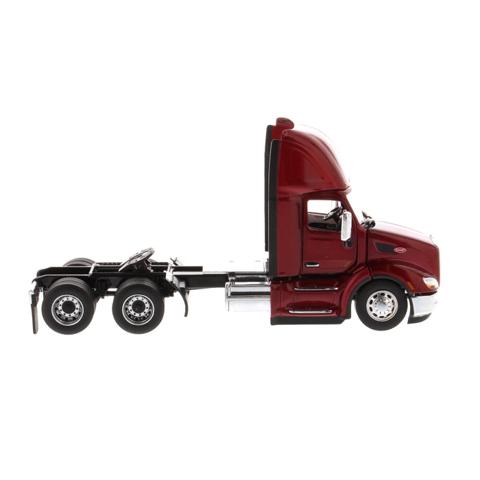 1/50 Legendary Red Peterbilt 579 UltraLoft Day Cab by Diecast Masters