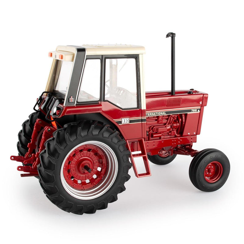 1/16 International Harvester 786 Tri-Stripe w/ Cab, ERTL Prestige Collection, 2023 Outback Toys Grand Reopening