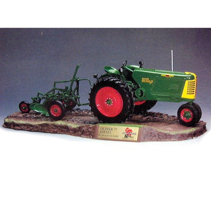 1/16 Limited Edition Oliver 77 with Raydex Plow & Base, 2003 Wisconsin Tech Days