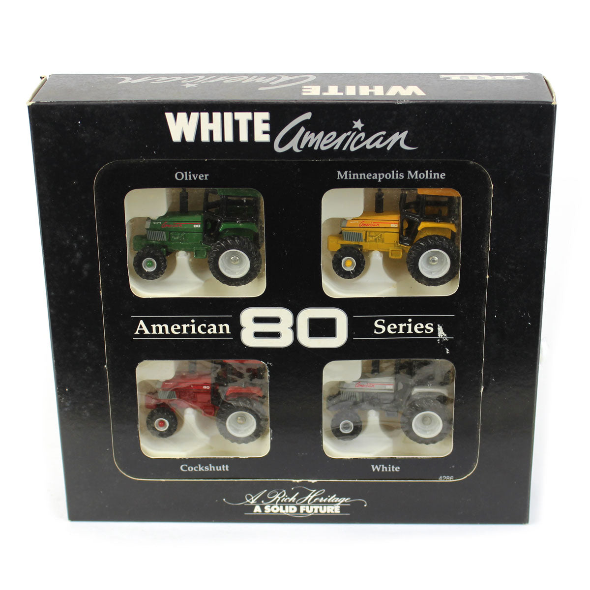 1/64 White American 80 Series 4 Piece Tractor Set by ERTL — Outback Toys