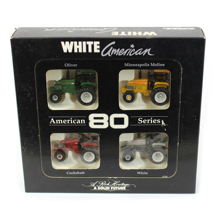 1/64 White American 80 Series 4 Piece Tractor Set by ERTL