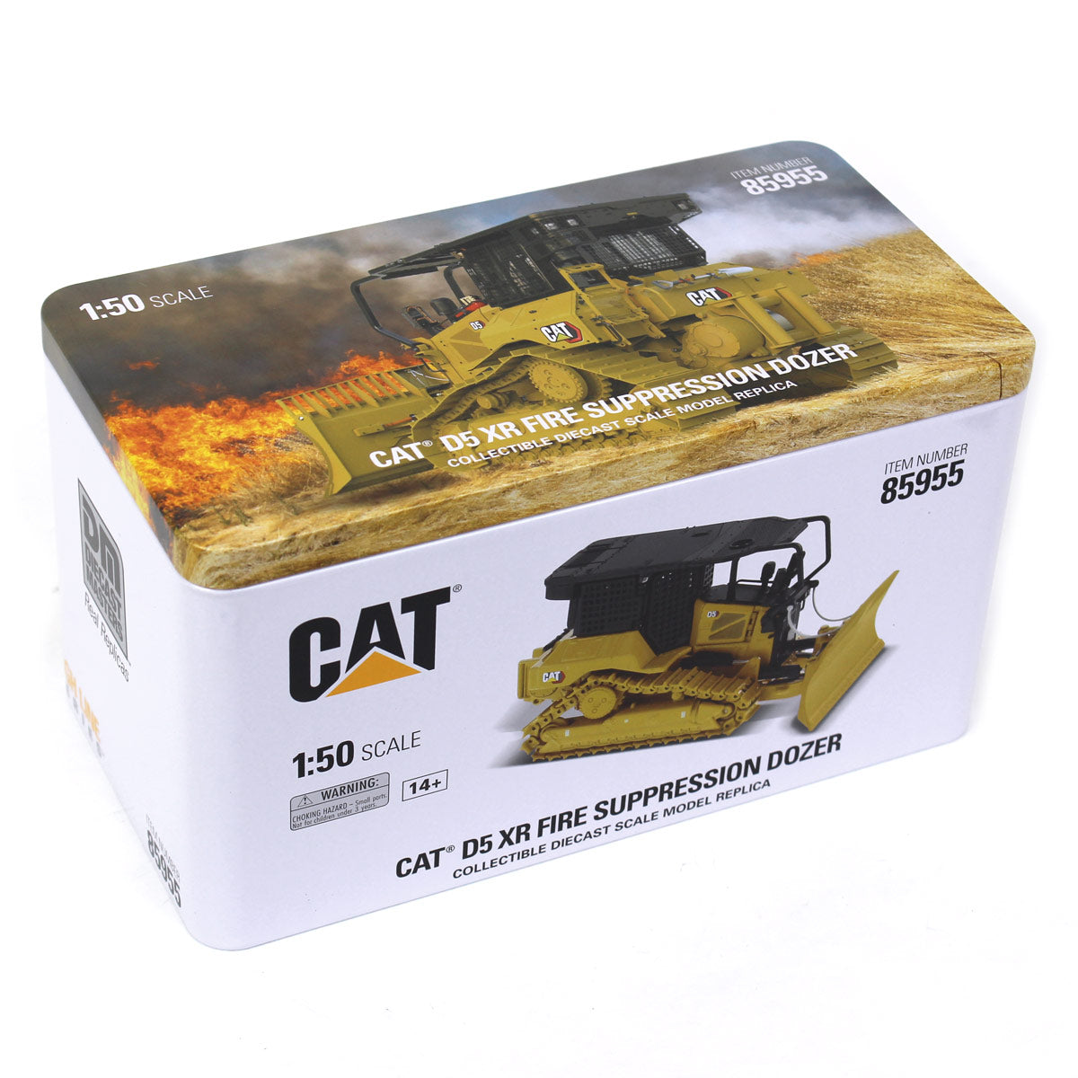 1/50 CAT D5 XR Fire Suppression Dozer, High Line Series — Outback Toys