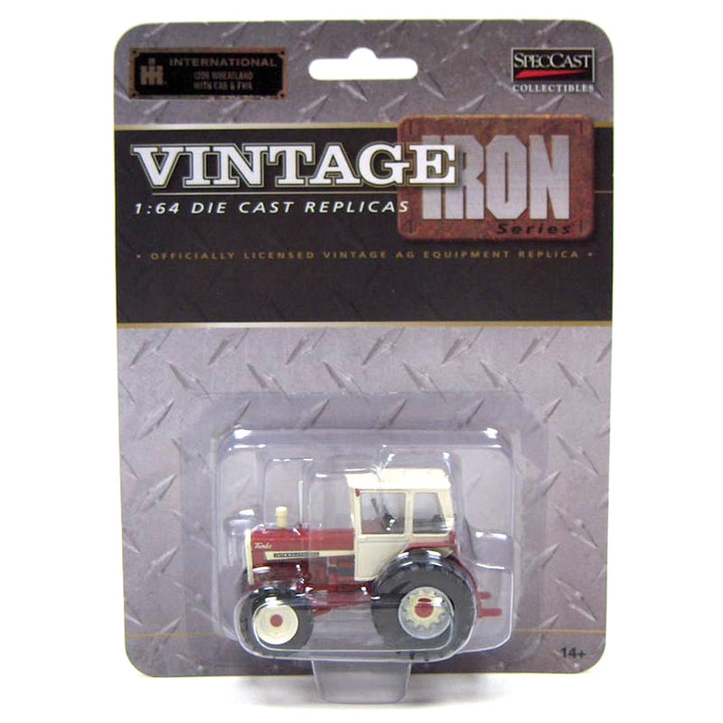 1/64 International Harvester 1206 Wheatland with Cab & MFD by SpecCast, Vintage Iron Series