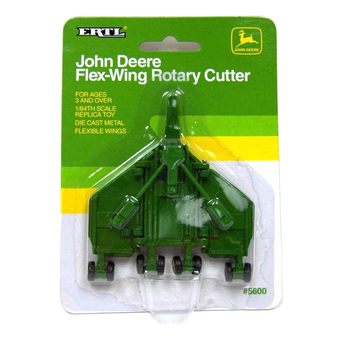 1/64 John Deere Rotary Mower with Folding Wings - Old Style