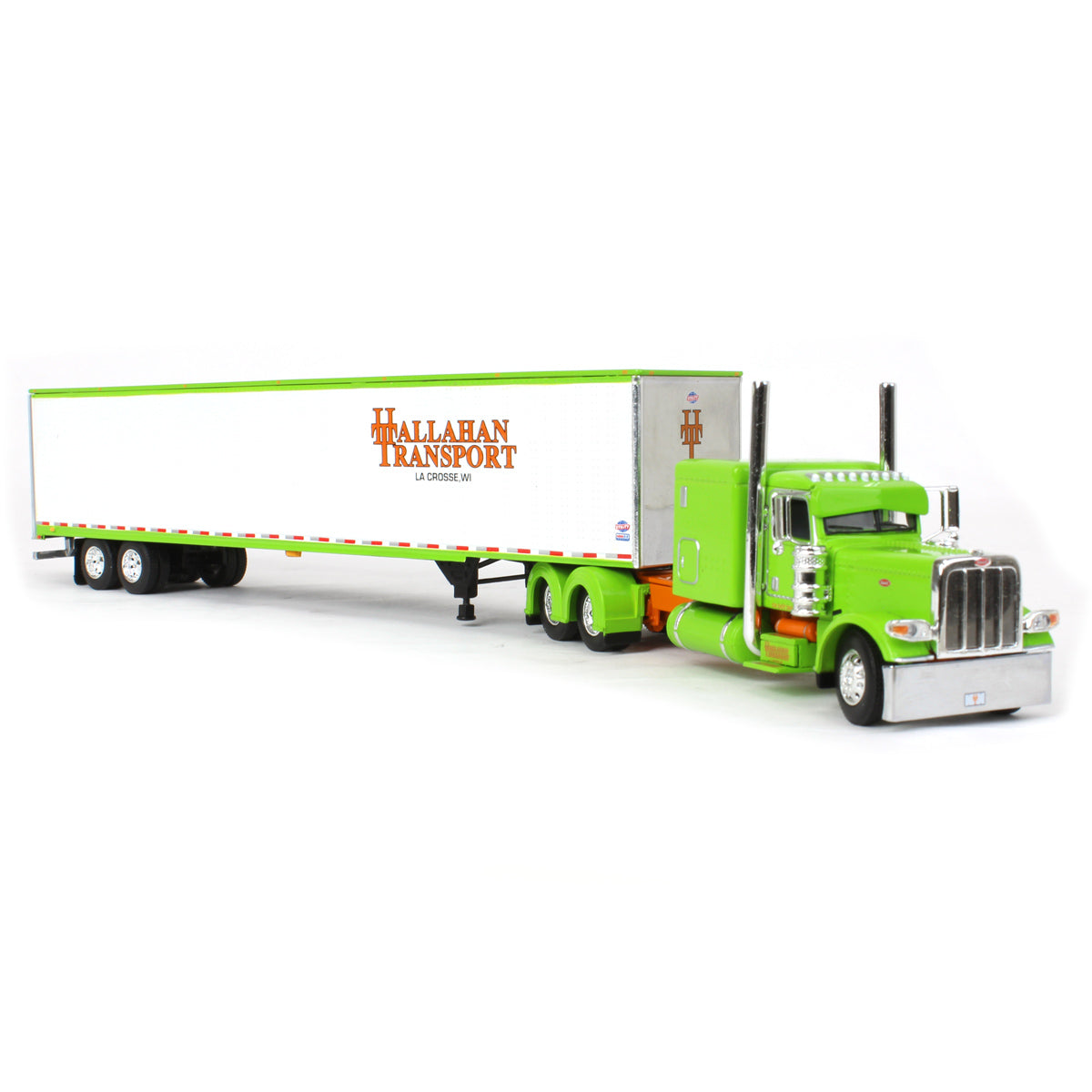 専用 Peterbilt389 重機運搬 69-1329 DCP 1/64 Peterbilt 389 with 53ft Utility Trailer, Big Rigs