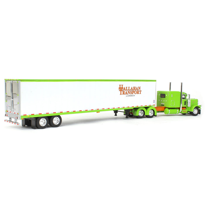 1/64 Peterbilt 389 with 53ft Utility Trailer, Big Rigs #9: Hallahan Transport, DCP by First Gear