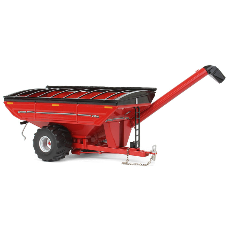 1/64 Brent V1300 Grain Cart with Flotation Tires by SpecCast, Red