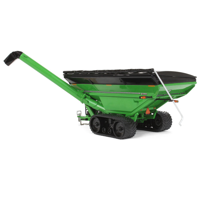 1/64 Brent V1300 Grain Cart with Tracks, Green