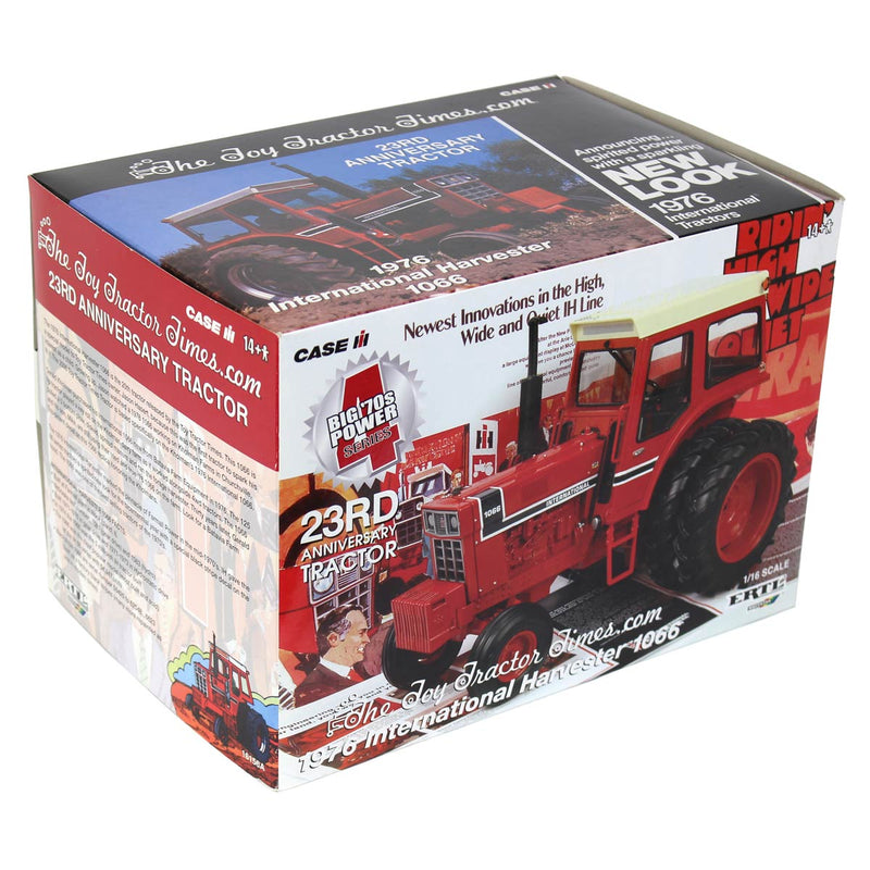 1/16 International 1066 Red Cab with Precision Duals, 2006 Toy Tractor Times