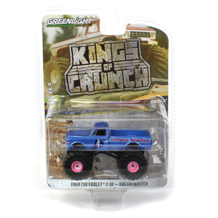 1/64 1969 Chevrolet C-10 Monster Truck, Kings of Crunch Series 12