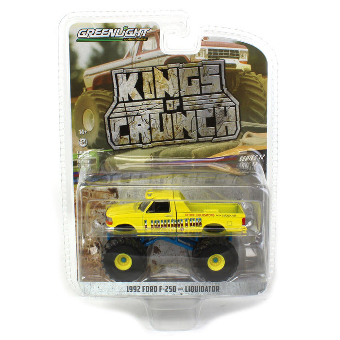 1/64 1992 Ford F-250 Monster Truck, Liquidator, Kings of Crunch Series 12