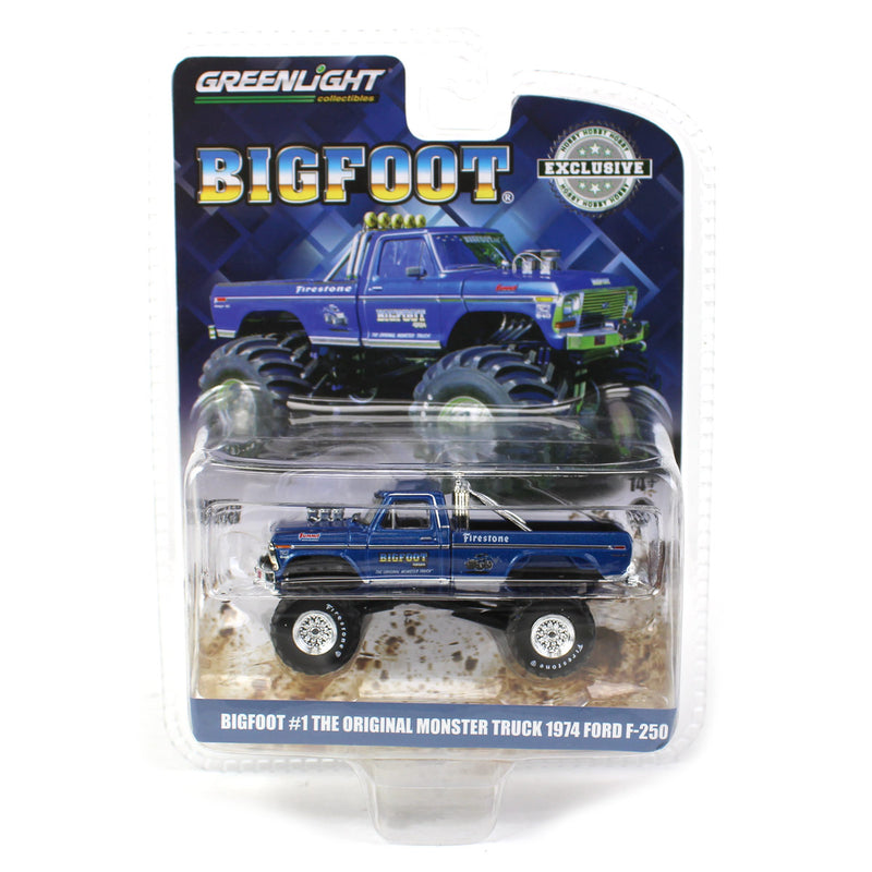 1/64 1974-79 Ford F-250 Bigfoot #1 Original Monster Truck by GreenLight Collectibles