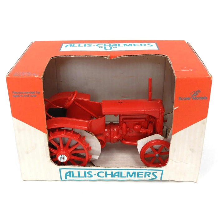 1/16 Allis Chalmers U Wide Front with Steel Wheels, Made in the USA