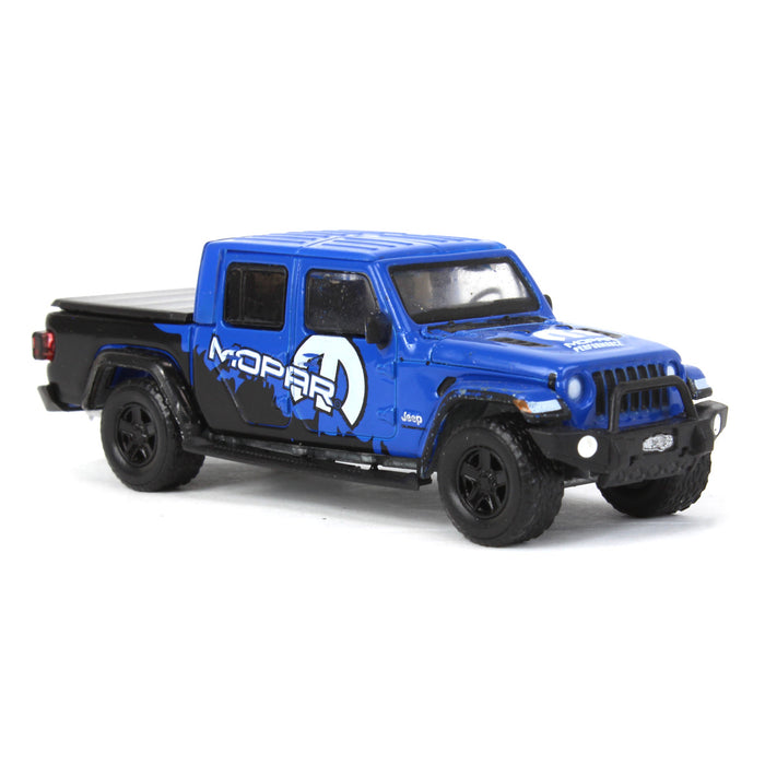 1/64 2021 Jeep Gladiator Off-Road, Mopar, Blue Collar Series 10