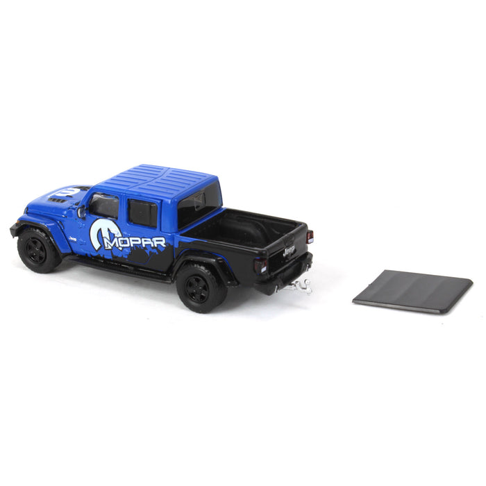 1/64 2021 Jeep Gladiator Off-Road, Mopar, Blue Collar Series 10