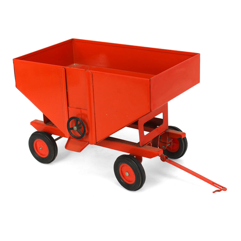 (B&D) 1/16 Allis Chalmers Orange Steel Gravity Wagon with Orange Rims - Loose, No Box