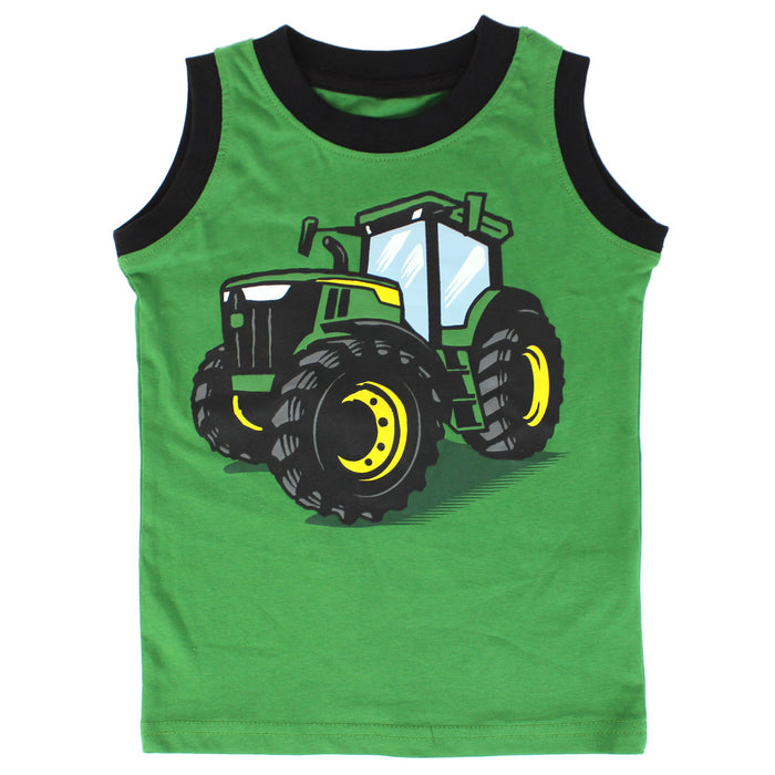 Toddler John Deere Tractor Muscle T-Shirt
