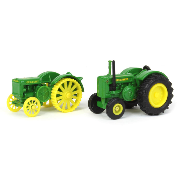 1 64 John Deere D Tractor Set John Deere 100th Anniversary Limited Ed Outback Toys