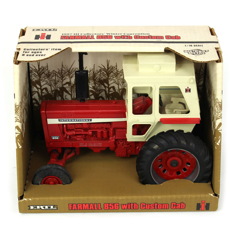 1/16 IH Farmall 856 Tractor with Custom Cab, 1997 IH Collectors Winter Convention, by ERTL