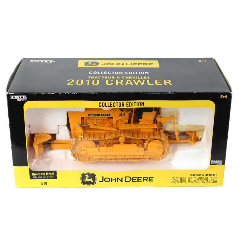 1/16 John Deere 2010 Industrial Crawler with Blade by ERTL, Collector Edition