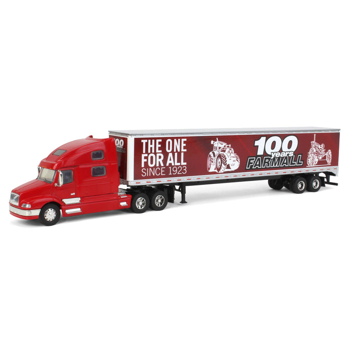 1/64 Red Volvo 770 Semi, Farmall 100th Anniversary