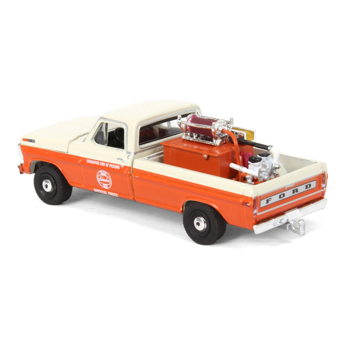 1/64 1971 Ford F-250 with Fire Equipment, 1971 Schaefer 500 Pocono Official Truck