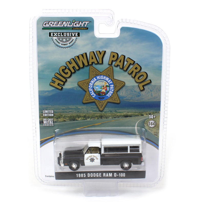 1/64 1985 Dodge Ram D-100 California Highway Patrol