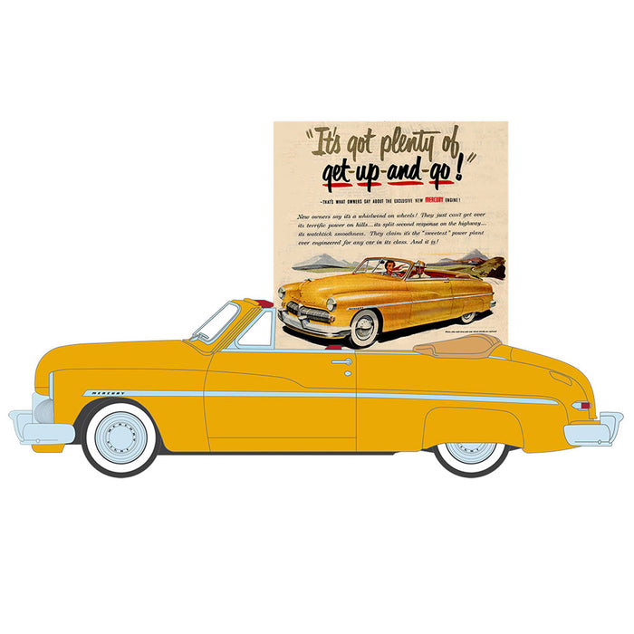 1/64 1949 Mercury Eight Convertible, Vintage Ad Cars Series 9