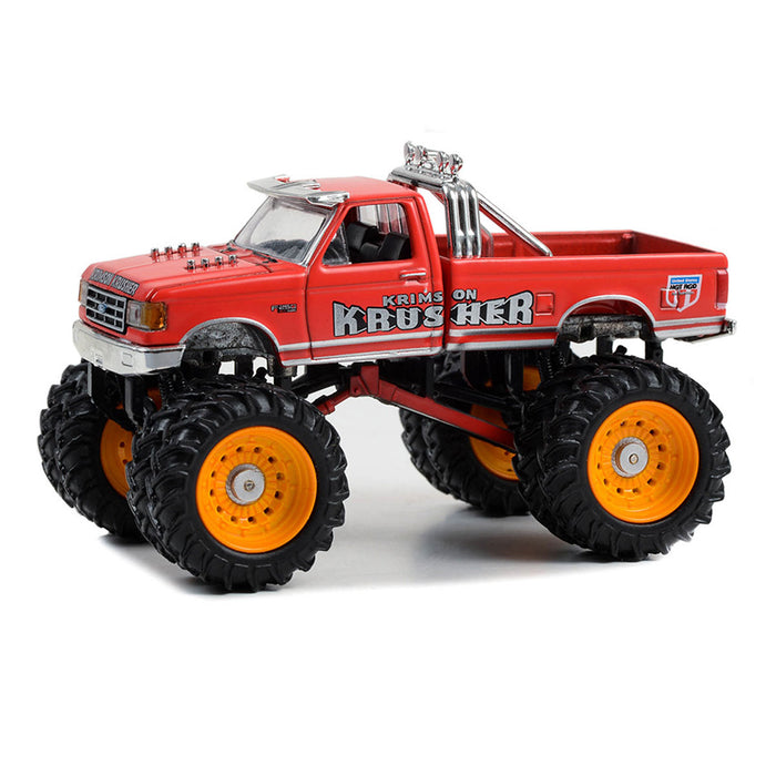 1/64 1989 Ford F-250 Krimson Krusher Monster Truck, Kings of Crunch Series 13