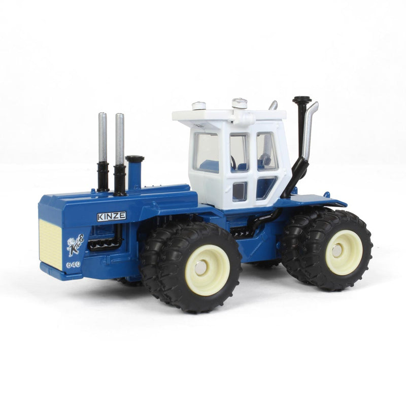 1/64 Kinze Big Blue 640 4WD Tractor with Front & Rear Duals