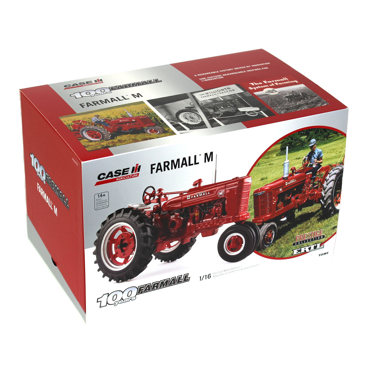 ERTL プレシジョンシリーズ　ファーモール　M 1/16 Farmall M Tractor by ERTL, Farmall 100th Anniversary Limited