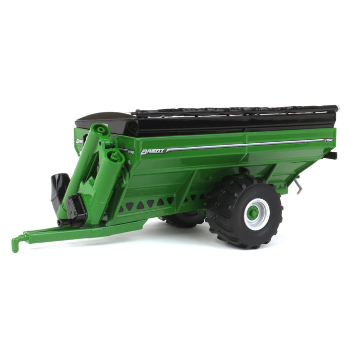 1/64 Brent 1198 Avalanche Grain Cart with Flotation Tires, Green