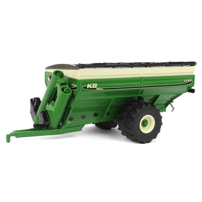 1/64 Killbros 1113 Grain Cart with Flotation Tires, Green